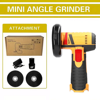 Cordless Mini Angle Grinder | 19500 RPM High Speed Power Tool
