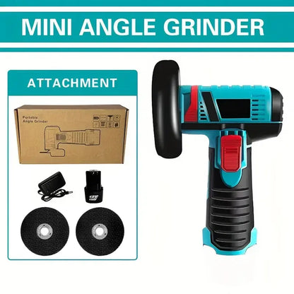 Cordless Mini Angle Grinder | 19500 RPM High Speed Power Tool