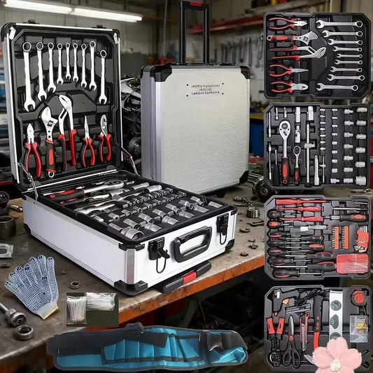 899PCS Tool Box Set | 4 Drawer Metal Storage Complete Repair Kit